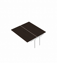 RM-2(x2)+F-62M Промежуточный сдвоенный стол на металлокаркасе