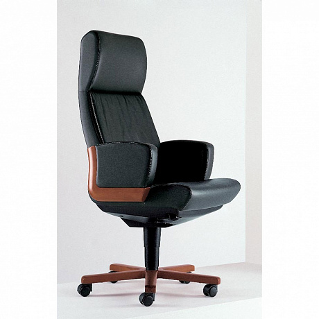 Офисные кресла и стулья. Кресло Dico Wood A для руководителя.