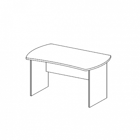 Офисная мебель для персонала: Стол симметричный B160.