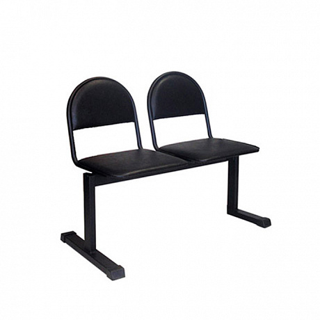 Офисные кресла и стулья. Тройка (СМ-91-02) Двухместная секция .