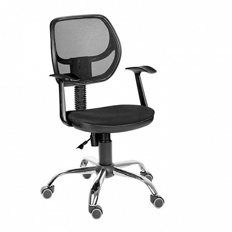 Офисные кресла и стулья. Кресло для сотрудников ФЛЕШ Т-эрго хром.