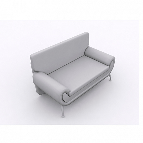 Мягкая офисная мебель: Орион Трёхместный диван.