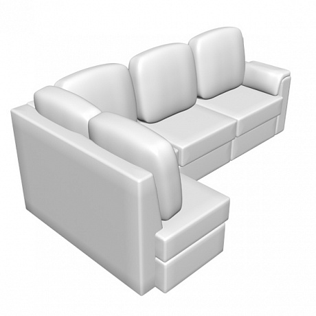 Мягкая офисная мебель: Угловой диван Эвертон.