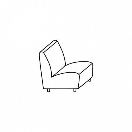 Мягкая офисная мебель: Лабиринт 151Н Кресло.
