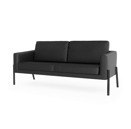 Харди-3 Диван 3-мест. 190х78х83 см Boom midnight черный