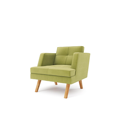 Свифт-1 Кресло 79х82х85 микрошенилл Lounge 24 яблоко