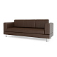 Сити-3 Диван 3-мест. 211x77x80 см Art-Vision 192 темно-коричневый