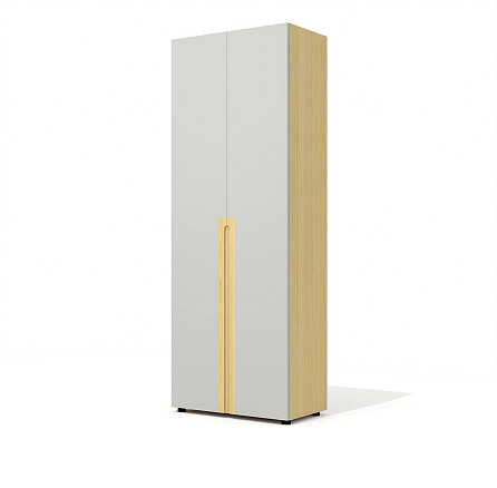 Rem-49 + Rem-9.2 Гардероб Remo серый софт / дуб Сорано