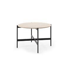 240S041 DY (7016) Стол переговоров 118/124хh75,5 RING дуб светлый/графит/антрацит