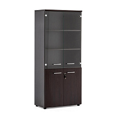 72H002 Шкаф комбинированный 80x42x182 FERMO венге