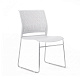 HY-252A Стул на полозьях белый
