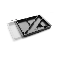 112612403N Лоток для канцтоваров ЧЕРНЫЙ