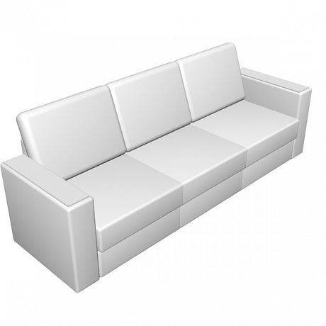 Мягкая офисная мебель: Вэлбек диван 3х местный.