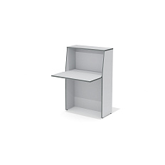 А-80 Модуль стойки администратора 80x75x120 Агат светло-серый N