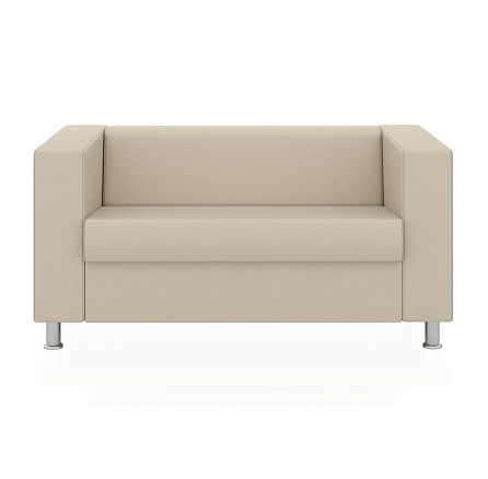 Аполло Диван 2-мест. экокожа 146x85x70 см ИК Р2 ergoline 912 бежевый