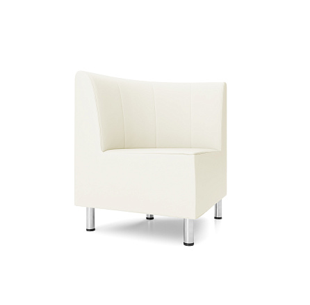 Лабиринт-УВК Секция угловая внутренняя 72x72x90 см Boom ice белый