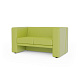 Тайм-2 Диван 2-мест. 132x71x67 см Art-Vision 179 салатовый