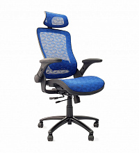 Кресло для сотрудников RT-2018 синее
