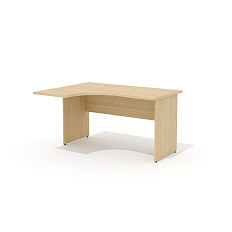 G-105L Стол эргономичный 140x110x75 Гамма / Gamma дуб Виченца