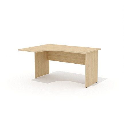 G-105L Стол эргономичный 140x110x75 Гамма / Gamma дуб Виченца