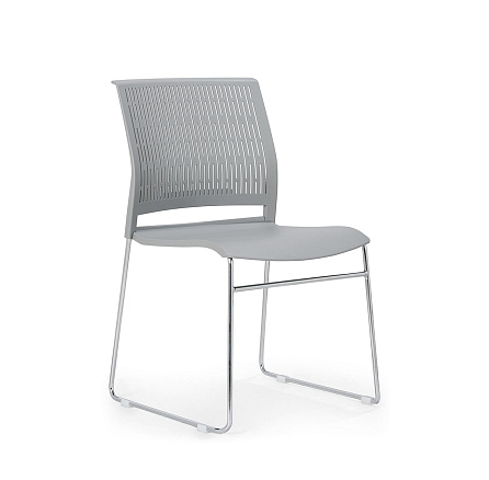 HY-252A Стул на полозьях серый