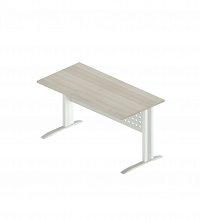 Прямой стол на металлокаркасе АМК-3 + ОА-01-1400