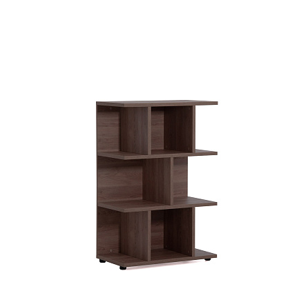 710 Стеллаж 80x44x121 LAVA табак 15/15/DDDD