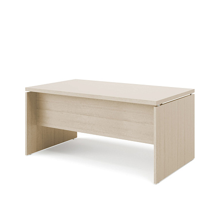 72S002 Стол руководителя 160x90x75 FERMO дуб светлый