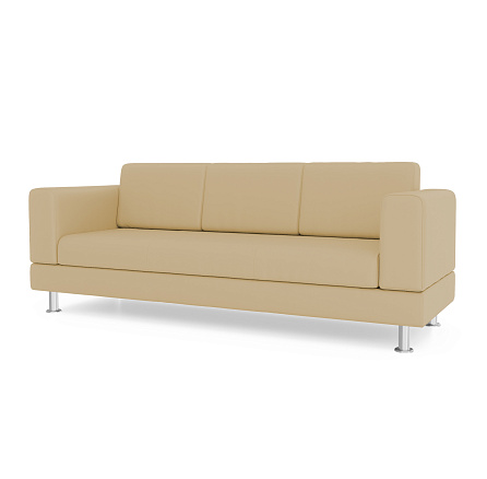 Сити-3 Диван 3-мест. 211x77x80 см Art-Vision 124 бежевый