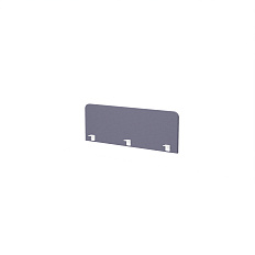 W-68.3 Экран тканевый 126x2,6x45 Work микрошенилл Lounge 14 асфальт