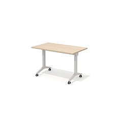 DD-70-4 + DC-1202 Прямой стол (складной механизм) Drive дуб выбеленный