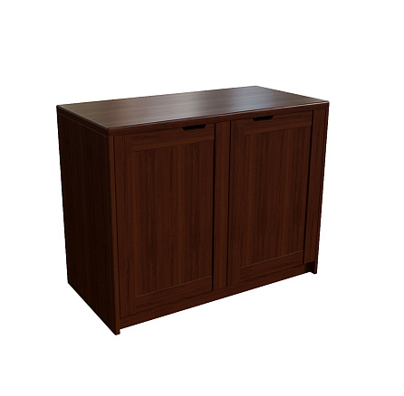 22400 Шкаф - креденция для документов Kingston темный орех