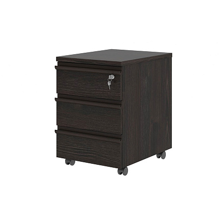 FRN201 Тумба мобильная 3ящ. 430х560х610 FRANKLIN DM дуб термо Н1199