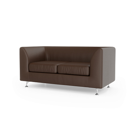 Ева-2 Диван 2-мест. 146x77x70 см Art-Vision 192 темно-коричневый