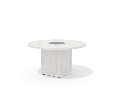 Ts-140 Стол для переговоров 140x140x75 Time.S дуб Эльза