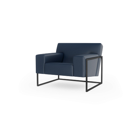 Рэй-1 Кресло 1-мест. 93х87х76 см Art-Vision 106 тёмно-синий