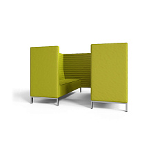 Руссо-3.3Т Переговорная 6-мест. 220x188x134 см микрошенилл Lounge 24 яблоко