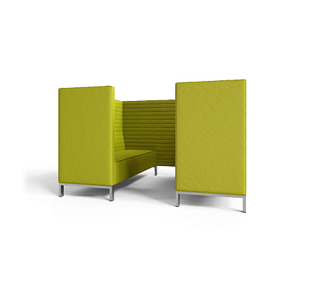 Руссо-3.3Т Переговорная 6-мест. 220x188x134 см микрошенилл Lounge 24 яблоко