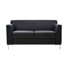 Калипсо М-02 Диван 2-мест. эко кожа 141x77x78 см Oregon 16 черный