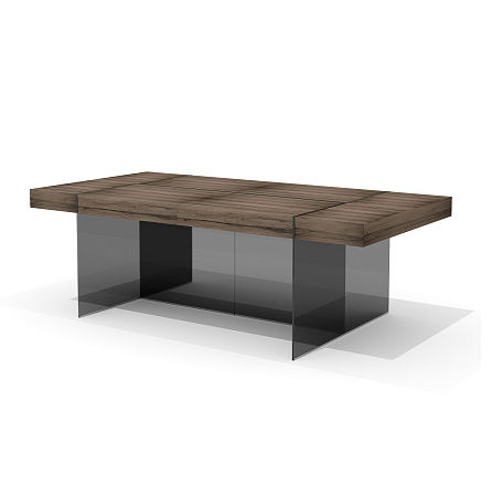 GS-2M (x2) Стол для переговоров лимба темная/стекло тонированное