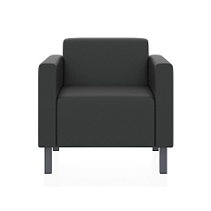 Евро Кресло экокожа 71x77x70 см ИК Р2 ergoline 9100 черный