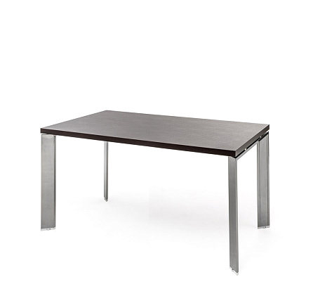 FE160 Стол руководителя 160x90x77 FERMO венге/хром CH/V3V2