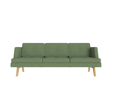 Свифт-3 Диван 3-х местный 201х82х85 микрошенилл Lounge 25 трава