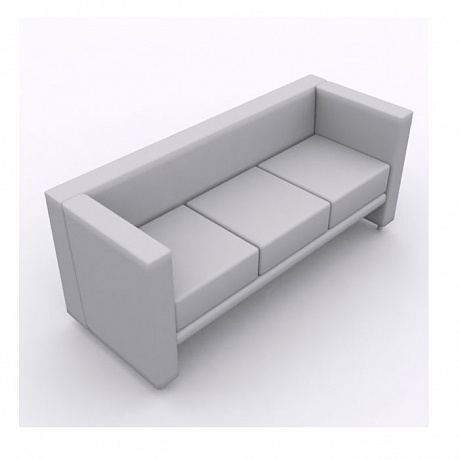 Мягкая офисная мебель: TIME Трёхместный диван.