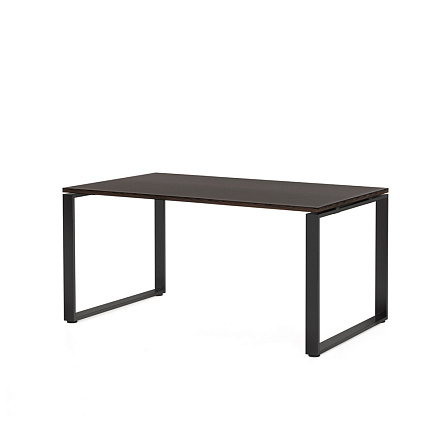 RO160 Стол руководителя 160x90x77 ROTONDA венге / черный B/V3V2