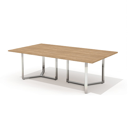 RD-230S Стол для переговоров 230x130x75 Рио Директ / Rio Direct вяз швейцарский/металл полированная 