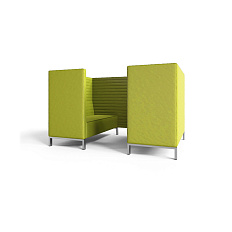 Руссо-2.3Т Переговорная 4-мест. 220x158x134 см микрошенилл Lounge 24 яблоко