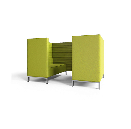 Руссо-2.3Т Переговорная 4-мест. 220x158x134 см микрошенилл Lounge 24 яблоко