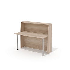 А-140 + L-710 (х2) Модуль стойки администратора с опорами Агат ясень Шимо