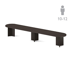 131S_SET3 Стол переговоров 400x100x77 SIRIUS / POZITANO венге